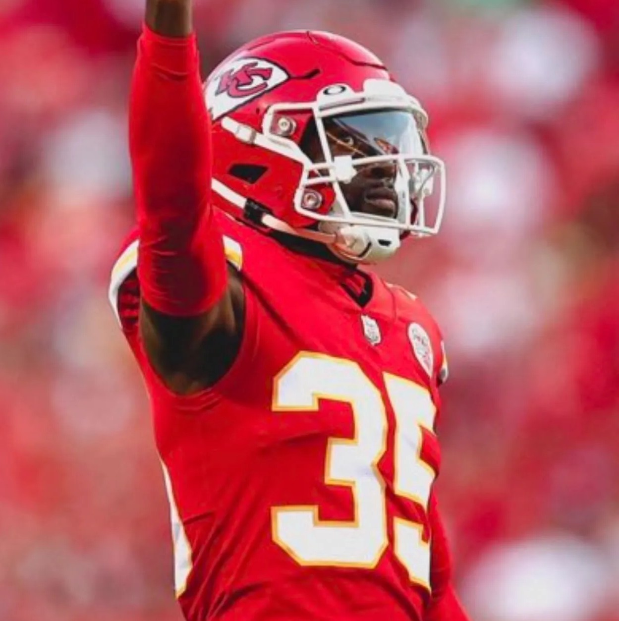 Jaylen Watson GAME WORN 💪 10/12/25 Kansas City Chiefs NFL Jersey 🎽 vs. Lions inc. COA 🛡️