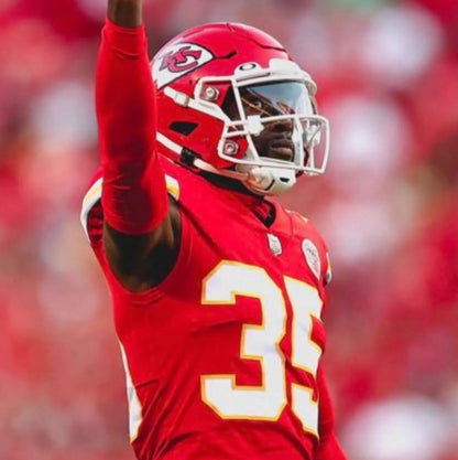 Jaylen Watson GAME WORN 💪 10/12/25 Kansas City Chiefs NFL Jersey 🎽 vs. Lions inc. COA 🛡️