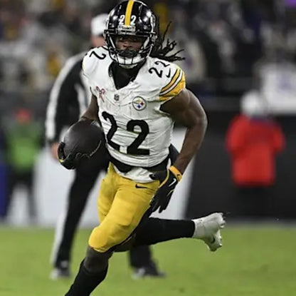 Najee Harris GAME WORN💪09/08/24 PHOTO MATCHED📸Steelers NFL Jersey👕Inc.COA💥