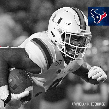 Brevin Jordan TEAM ISSUED 💪🏽 Houston Texans 🐂 Nike NFL Jersey 👕 Also Includes COA 🛡️