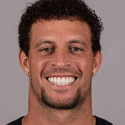 Feleipe Franks GAME WORN 💪 11/10/24 Carolina Panthers 🐆 NFL Jersey 👕 vs. Giants – NFL Munich Game - PSA Certified