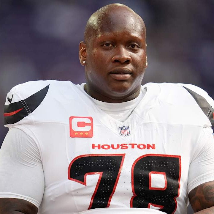 Laremy Tunsil Team/Game Issued Houston Texans 🐂 Nike NFL Jersey👕Also includes COA📄🛡️