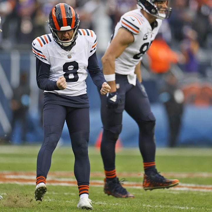 Cairo Santos GAME WORN 💪 09/22/24 Chicago Bears Nike NFL Jersey vs Indianapolis Colts Inc COA 🛡️