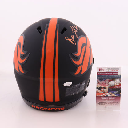 Drew Lock Signed ✍️ Denver Broncos Full-Size Authentic On-Field Eclipse Alternate Speed NFL Helmet