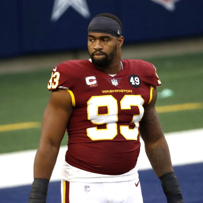 Jonathan Allen GAME-WORN & PHOTO-MATCHED Jersey Washington Commanders | 12/26/21 vs. Cowboys (Salute to Service Game) | PSA Certified | Size 44