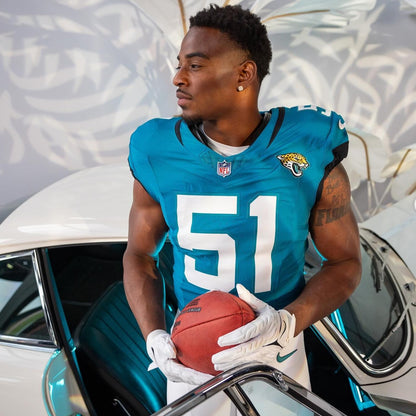Ventrell Miller GAME WORN 09/07/25 Jacksonville Jaguars 🐆 Nike NFL Jersey 👕 vs. Carolina Panthers First Game of the 2025 Season
