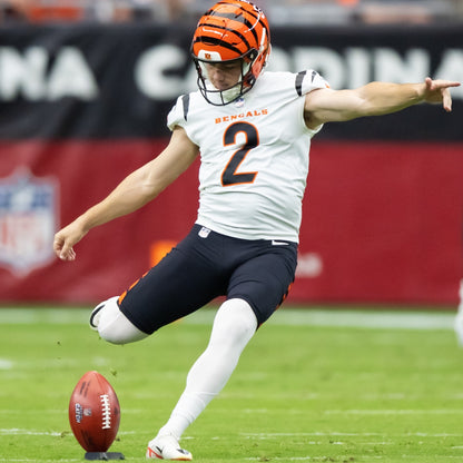 Evan McPherson GAME WORN 11/16/25 Cincinnati Bengals Nike NFL Jersey vs Pittsburgh Steelers Also Includes Certificate of Authenticity