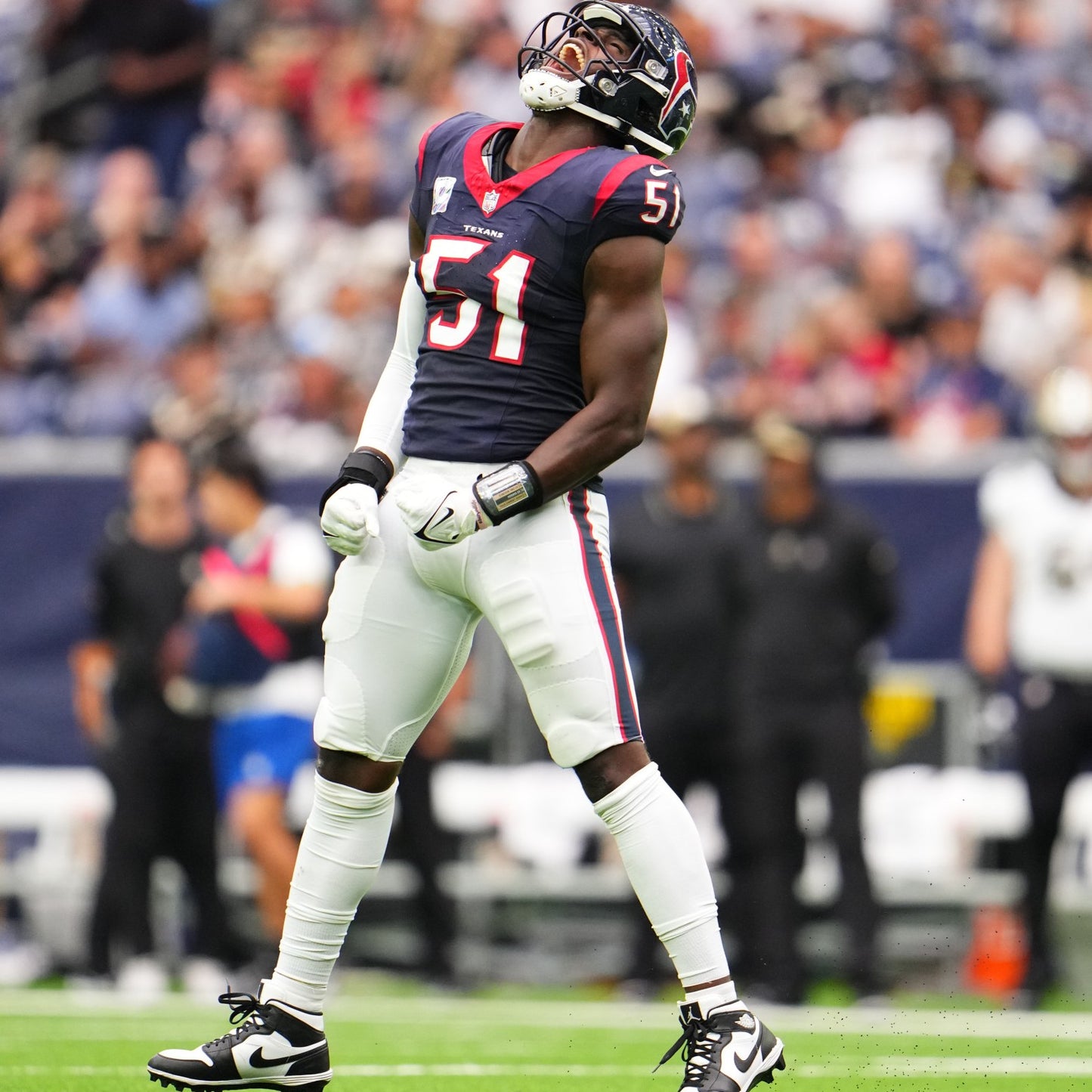 Will Anderson Jr TEAM ISSUED 💪 Houston Texans Nike NFL Jersey 👕 Includes COA 🛡️💯