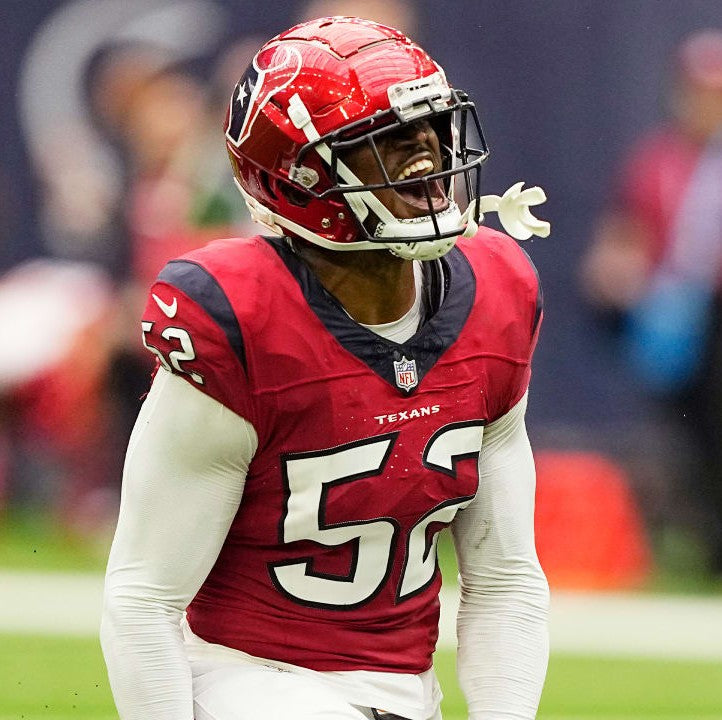 Jonathan Greenard TEAM-ISSUED 💪 Houston Texans Nike NFL Jersey 👕 Also includes COA 🛡️
