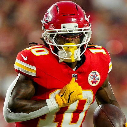 Isiah Pacheco GAME-WORN💪09/14/25 Kansas City Chiefs NFL Jersey🎽vs. Philadelphia Eagles
