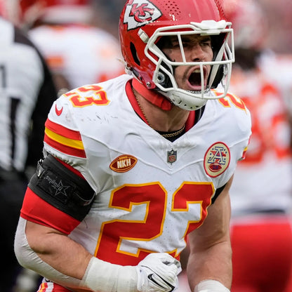 Drue Tranquill GAME-USED💪09/05/25 Kansas City Chiefs NFL Jersey🎽vs. Los Angeles Chargers