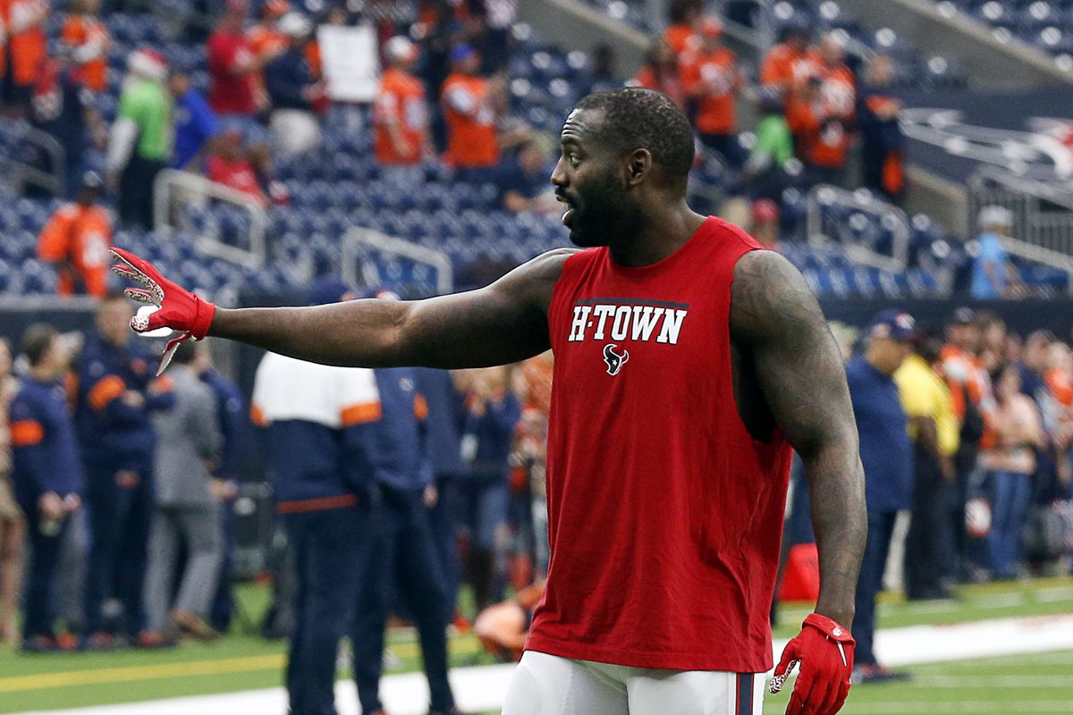 Whitney Mercilus Team-Issued Houston Texans 🐂 Nike NFL Jersey 👕 includes COA 🛡️
