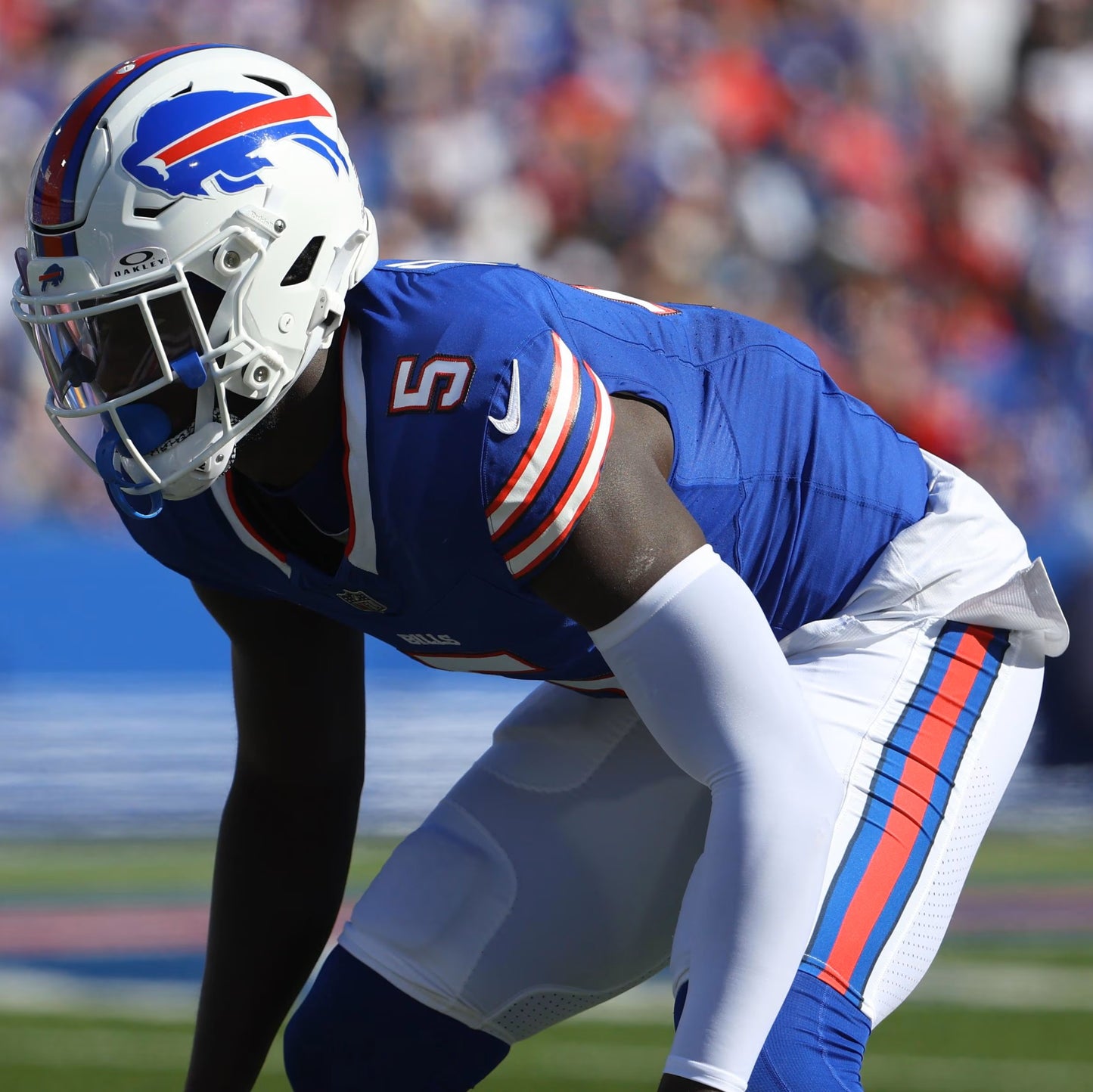 Kaiir Elam GAME WORN💪10/20/24 PHOTO MATCHED📸Bills🦬NFL Jersey🎽Nike| PSA COA vs.Titans