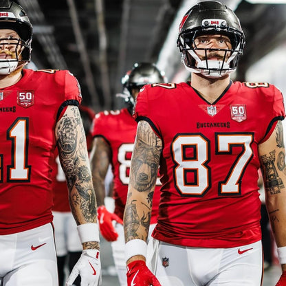 Payne Durham GAME-WORN💪09/15/25 Tampa Bay Buccaneers🏴‍☠On-Field NFL Jersey👕vs.Houston Texans