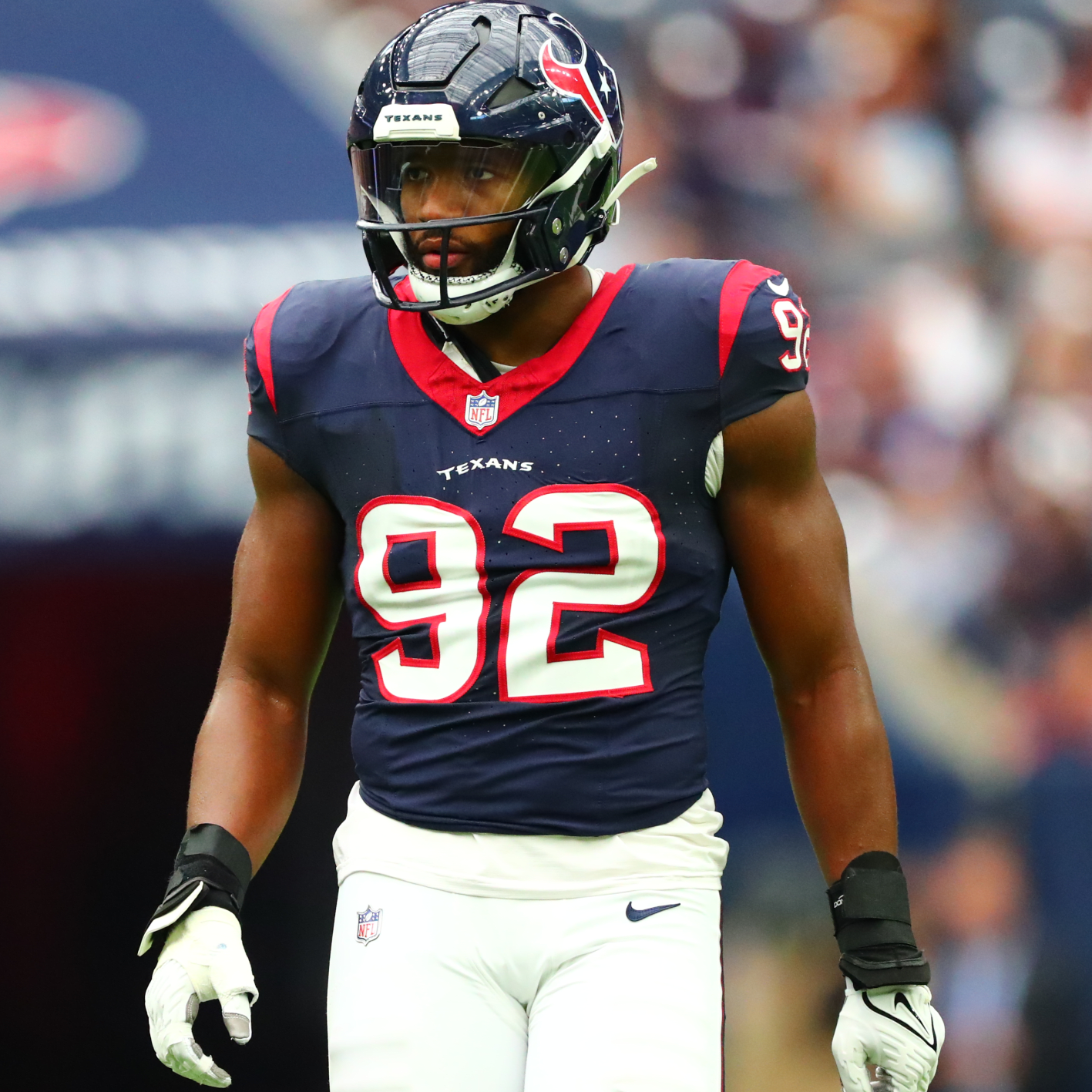 Dylan Horton GAME USED💪09/28/2025 Houston Texans Nike NFL Jersey🎽vs. Tennessee Titans Also includes COA 🛡️