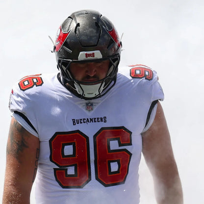 Greg Gaines GAME-WORN 8/23/25 Tampa Bay Buccaneers OnField NFL Jersey vs.Bills