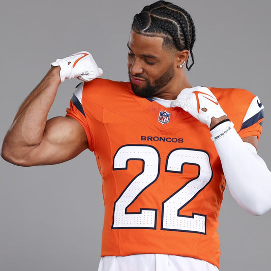 Brandon Jones GAME WORN 10/13/24 Denver Broncos Nike NFL Jersey vs Los Angeles Chargers Inc. COA🛡️