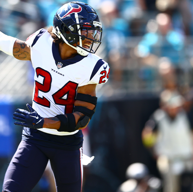 Derek Stingley Jr Team Issued Houston Texans 🐂 Nike NFL Jersey Also includes COA 🛡️