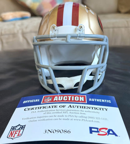 Bryant Young Signed🖊️San Francisco 49ers mini Helmet ✍️