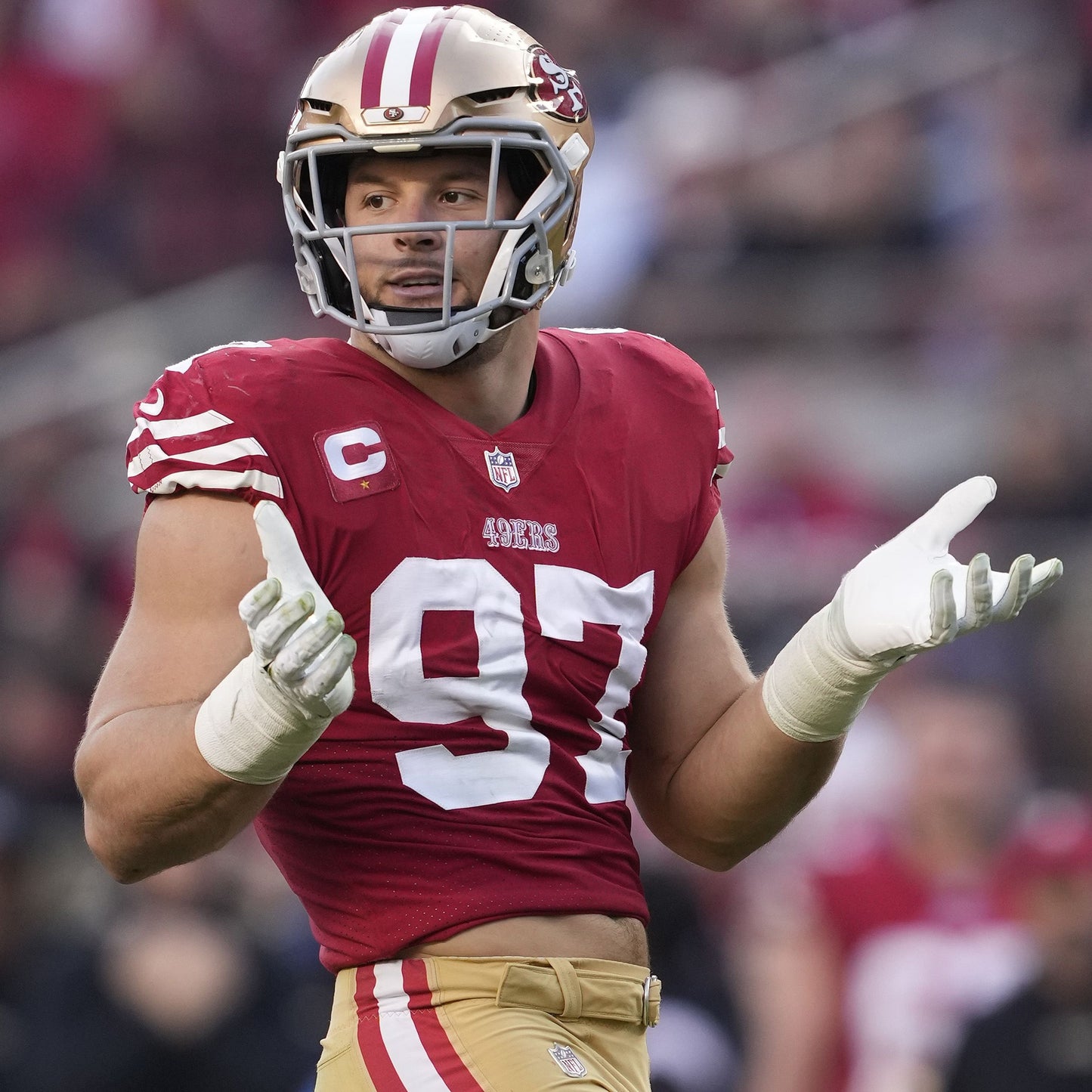 Nick Bosa Hand-Signed✍️San Francisco 49ers Nike NFL Jersey👕Memorabilia💥