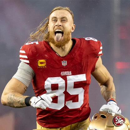 George Kittle Signed✍️San Francisco 49ers NFL Nike Limited Jersey👕Beckett COA