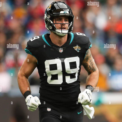Luke Farrell GAME USED 10/01/23 + PHOTO-MATCHED Jacksonville Jaguars NFL Jersey vs. Atlanta Falcons Inc. PSA Authentication