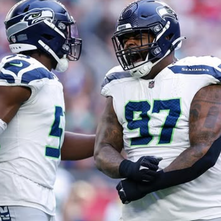 Johnathan Hankins GAME-WORN💪12/01/24 Seattle Seahawks NFL Jersey👕vs. New York Jets inc.COA💥