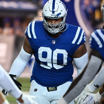 Grover Stewart GAME WORN 💪 Indianapolis Colts 🐎 Nike On-Field NFL Jersey 👕 COA also included 🛡️