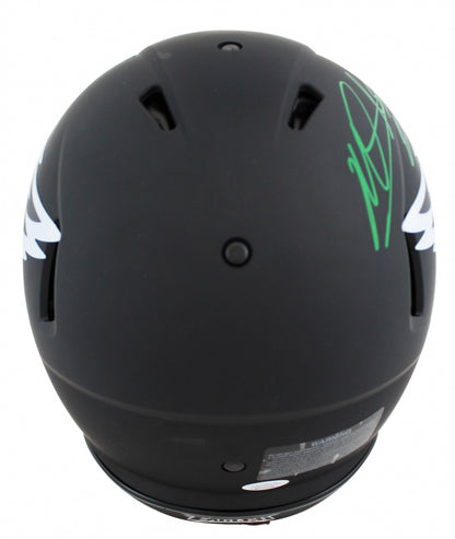 Miles Sanders Signed ✍️ Philadelphia Eagles 🦅 Full-Size Authentic On-Field Eclipse Alternate Speed Helmet🏈