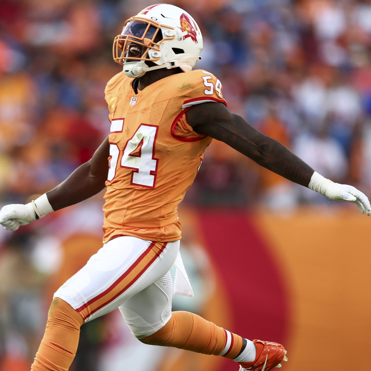 Lavonte David TEAM ISSUED Tampa Bay Buccaneers On-Field NFL Creamsicle 🟧 Jersey Inc.COA