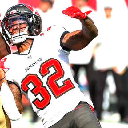 Josh Hayes GAME WORN 💪 10/12/25 Buccaneers Nike On-Field NFL Jersey 👕 vs. 49ers Inc. COA
