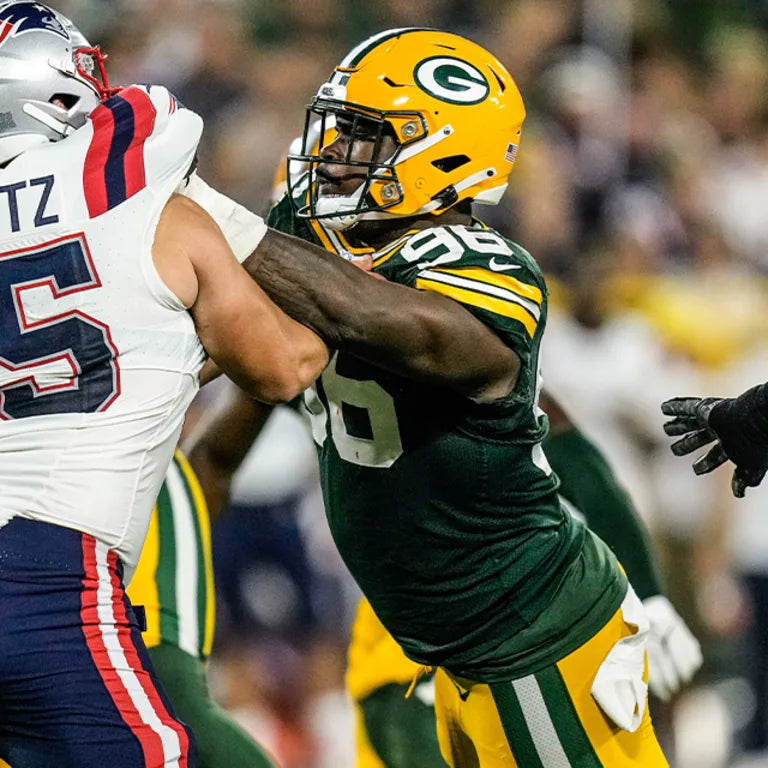 Colby Wooden GAME WORN💪09/6/24 Green Bay Packers Jersey👕vs.Eagles🦅Sao Paulo