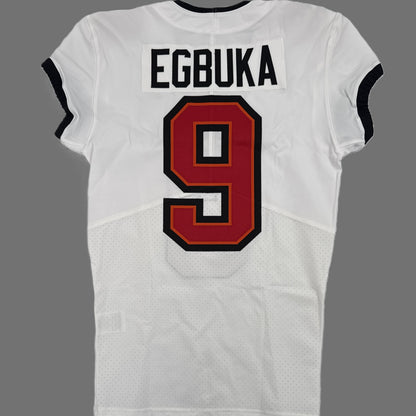 Emeka Egbuka GAME-ISSUED Tampa Bay Buccaneers On-Field Nike NFL Jersey🎽(White)