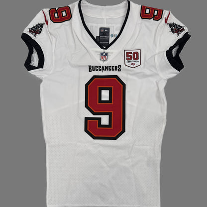 Emeka Egbuka GAME-ISSUED Tampa Bay Buccaneers On-Field Nike NFL Jersey🎽(White)
