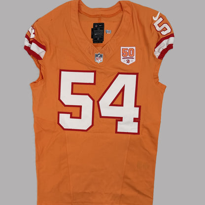 Lavonte David TEAM ISSUED Tampa Bay Buccaneers On-Field NFL Creamsicle 🟧 Jersey Inc.COA
