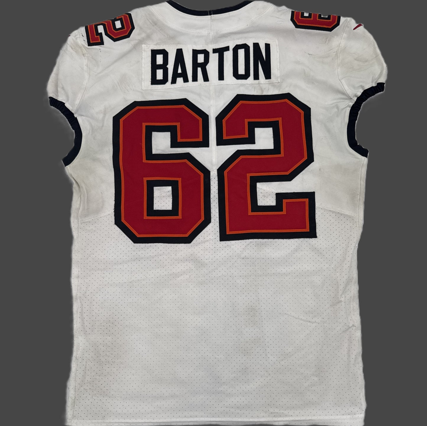 Graham Barton GAME-WORN💪09/23/25 Buccaneers On-Field NFL Jersey👕vs.Eagles🦅