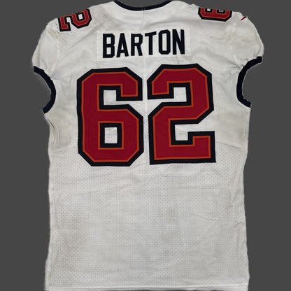 Graham Barton GAME-WORN💪09/23/25 Buccaneers On-Field NFL Jersey👕vs.Eagles🦅