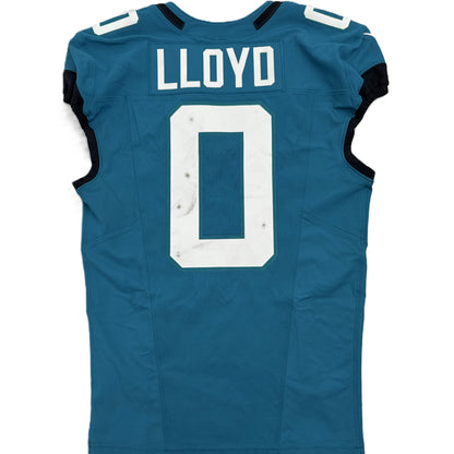 Devin Lloyd GAME-WORN 10/12/25 Jacksonville Jaguars🐆NFL Nike Jersey👕vs. Seahawks