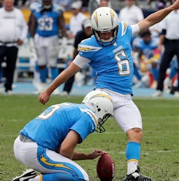 Caleb Sturgis GAME ISSUED (10/21/2018) Los Angeles Chargers⚡NFL Jersey🎽vs. Tennessee Titans (London Games)