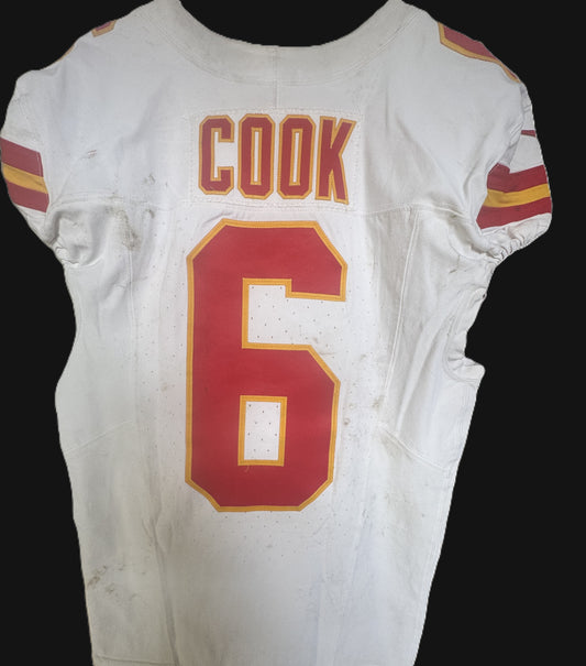 Bryan Cook GAME WORN 💪 09/05/25 Kansas City Chiefs Nike NFL Jersey vs Los Angeles Chargers Also includes Professional Sports Authenticator (PSA)