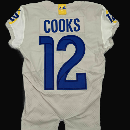 Brandin Cooks GAME-ISSUED💪Los Angeles Rams🐏NFL On-Field Jersey👕Inc. COA📄