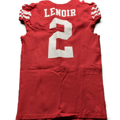 Deommodore Lenoir GAME WORN 💪 11/17/24 San Francisco 49ers Nike NFL Jersey 👕 vs Seattle Seahawks Inc. PSA Authenticity