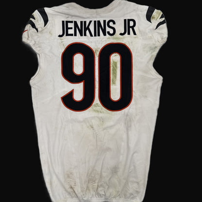 Kris Jenkins Jr. GAME-WORN 09/29/25💪Cincinnati Bengals🐅NFL Jersey vs. Denver Broncos