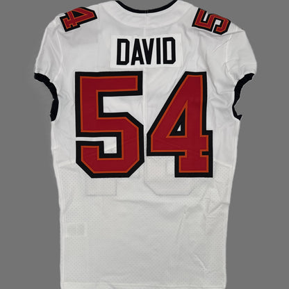 Lavonte David TEAM-ISSUED💪Tampa Bay Buccaneers🏴‍☠On-Field Nike NFL Jersey🎽White