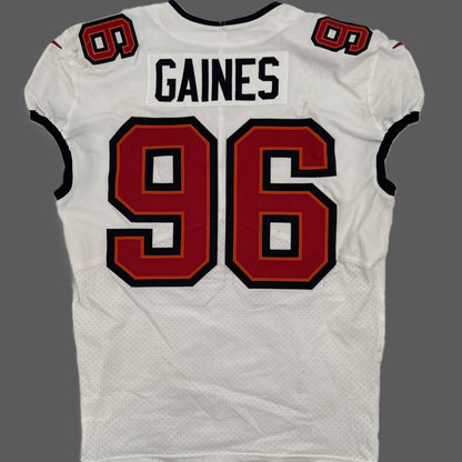 Greg Gaines GAME-WORN 8/23/25 Tampa Bay Buccaneers OnField NFL Jersey vs.Bills