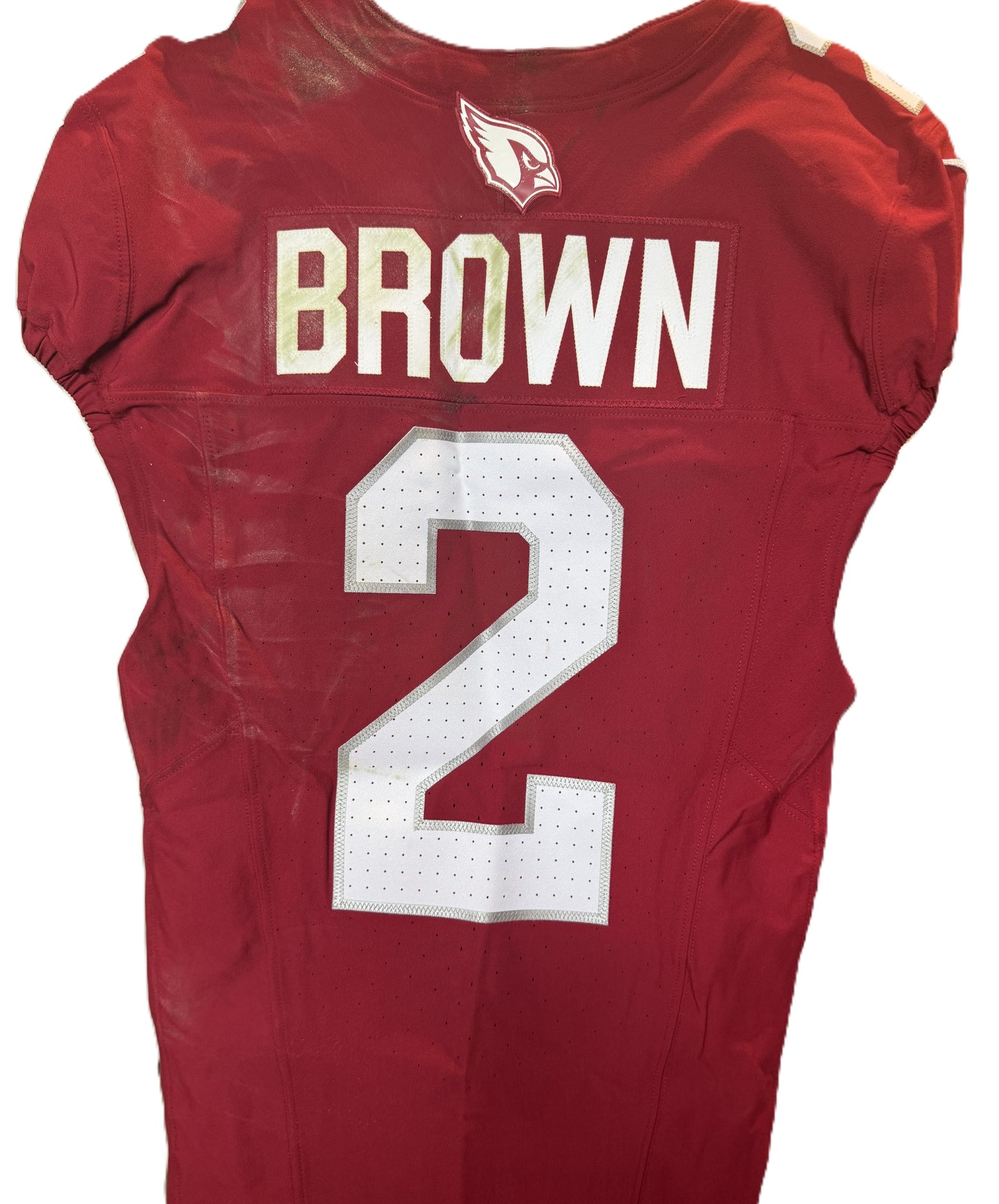 Marquise Brown GAME WORN💪11/12/23 PHOTO MATCHED Arizona Cardinals NFL Jersey WIN vs. Falcons