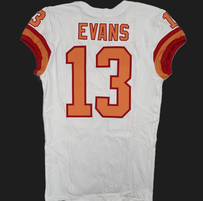 Mike Evans GAME-ISSUED🔥Tampa Bay Buccaneers Nike NFL Iconic 1976 Jersey👕 Inc. 50 Seasons Patch
