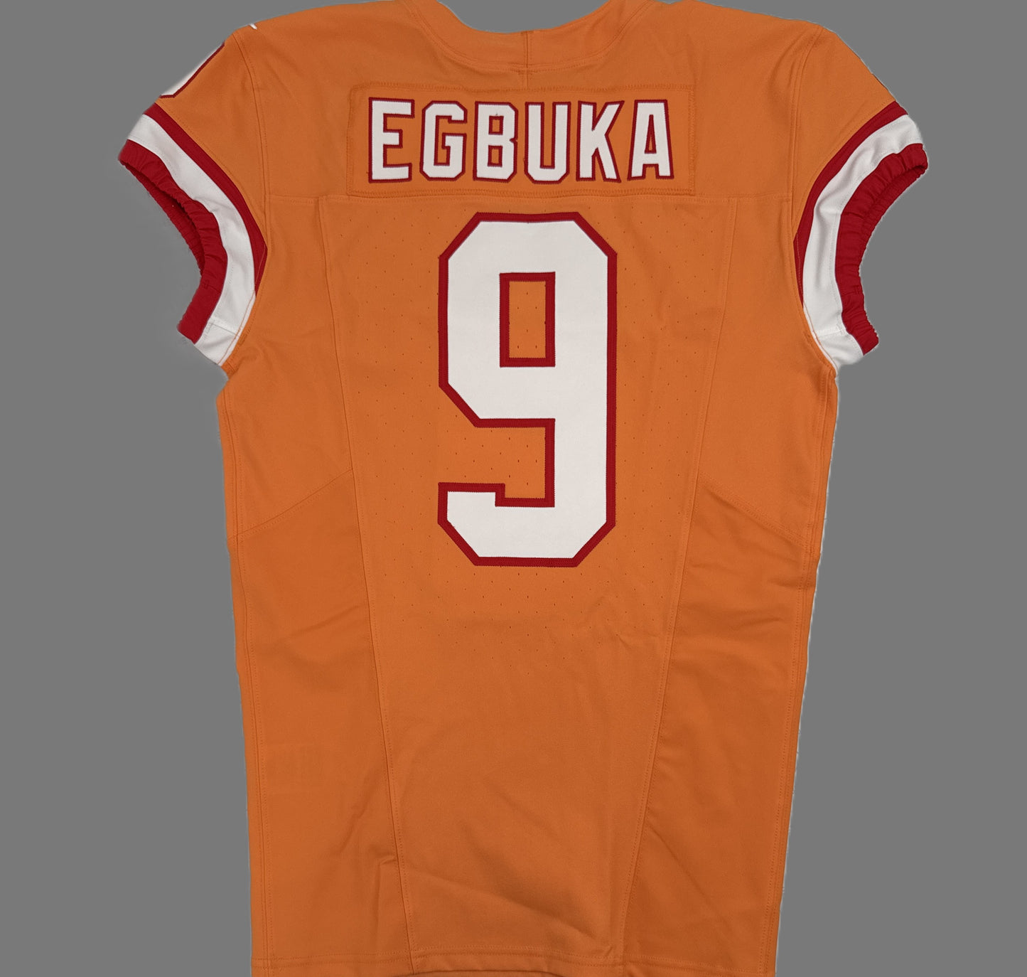 Emeka Egbuka GAME-ISSUED Tampa Bay Buccaneers On-Field NFL Creamsicle Jersey👕