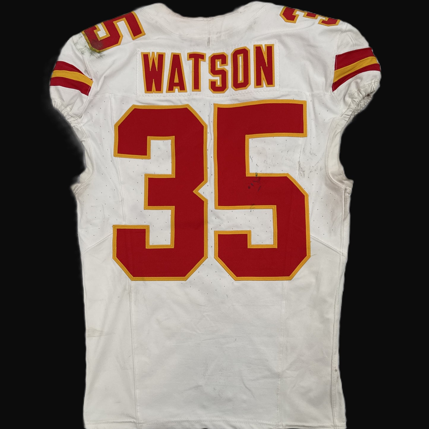 Jaylen Watson GAME WORN 💪 10/06/25 Kansas City Chiefs NFL Jersey 🎽 vs. Jaguars inc. COA 🛡️