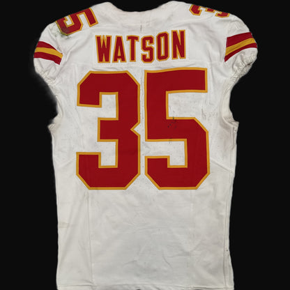 Jaylen Watson GAME WORN 💪 10/06/25 Kansas City Chiefs NFL Jersey 🎽 vs. Jaguars inc. COA 🛡️